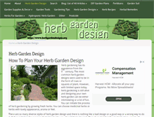 Tablet Screenshot of herbgardendesigns.org